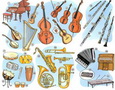 Slika kviza pod nazivom Muzički instrumenti
