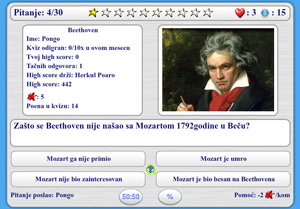 Slika kviza pod nazivom Beethoven